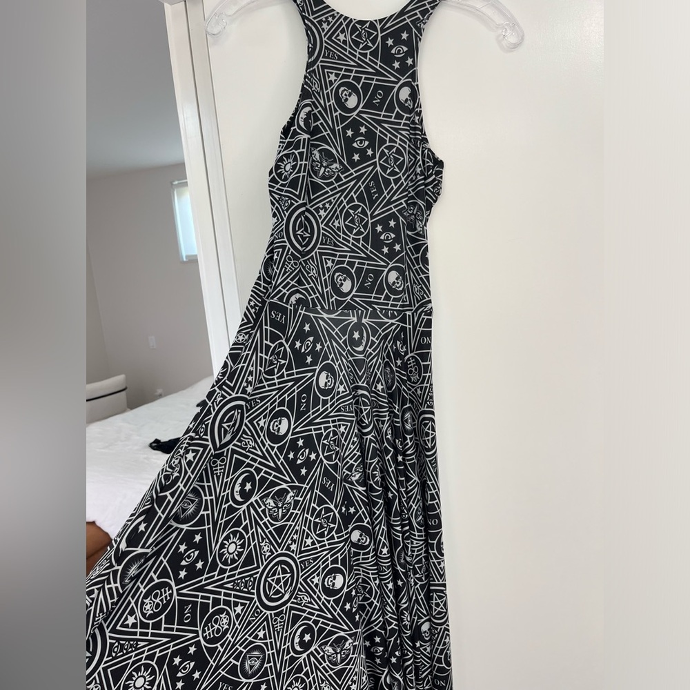 BlackMilk Hex Mono Racer Midas Dress - Limited